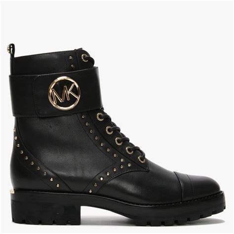 michael kors schnürstiefel tatum|Michael Kors Tatum Leather Combat Boots .